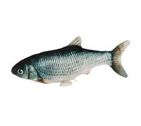 Kerbl Jouet pour chat Jumping Fish sur batterie Gris 28 x 11 cm