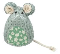 Jouet Pour Chat - Trixie - Souris En Tissu - Set De 4 - Couleur Verte - Utilisation Intérieure