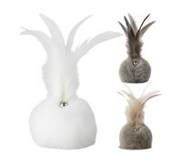 Jouet pour Chats à Balle, 3 balles pour Divertissement Autonome, avec Cloche et Poils de Lapin réaliste, Jouet interactif | pour l'hygiène Dentaire Exercice et de l'ennui pour