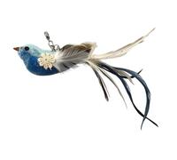 Jouet pour chats avec oiseau - Accessoire de tige interactif avec plumes - Jouet suspendu anti-ennui pour chatons avec clochettes | Pour exercice intérieur et ennui pour animaux de compagnie