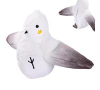 Jouet pour chats avec oiseaux qui gazouillent - Jouet en peluche pour chatons, jouets pour chats d'intérieur activés au toucher, jouet pour chat avec animaux volants interactifs recharge