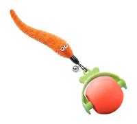 Jouet pour Chats d'Intérieur Teaser Lumineux Rechargeable Sans Fil Avec Une | Balle Auto Interactive Jouet pour Chien Aux Animaux De Petite Et Moyenne Taille Salon Chambre Jardin Cour
