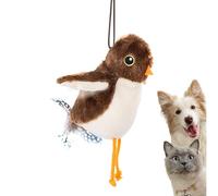 Jouet pour chats d'oiseau, jouet de chat pour oiseaux à gazouillis - Jouets d'exercice interactifs | Simulation de chasse aux oiseaux à gazouillis activés par le mouvement interactif pour les chats, s