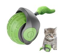 Jouet pour chats en mouvement, jouet de balle pour chats d'intérieur Jouet électrique automatique pour chats, jouet puzzle pour chats, balle interactive pour chats P