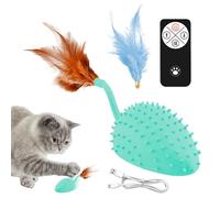 Jouet pour chats télécommandé d'intérieur | accessoire réaliste rechargeable avec lumière | jouet interactif télécommandé pour chats d'intérieur - pour salon, balcon, cour, jardin, affiche