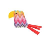 Trixie Jouet pour Perroquet en Peluche pour Chat, 12 cm, Jouet Doux pour Chat pour Jouer et s'amuser - 45472