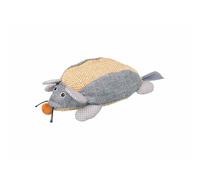TRIXIE Souris Sisal/Tissu pour Chat Gris Naturel 30 cm