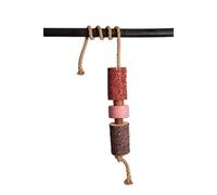 Jouet pour cheval en bois relaxant pour cheval avec pierre à sel Grooming Deluxe Multicolore TU