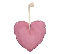 Imperial Riding Jouet anti-ennui Stable Buddy Heart en daim pour chevaux et poneys — rose classy