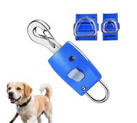 Jouet pour chien à clipser - Mécanisme de libération rapide - Connecteur de corde pour animaux de compagnie - Accessoire de connexion pour harnais et collier lors d'activités de plein air telles que