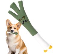 Jouet pour chien - Aubergine et carotte à mâcher pour chiots - Résistant et sûr - En caoutchouc alimentaire - Jouet à légumes pour chiens à mâcher fort - Soulagement du gengi