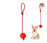Jouet Pour Chien Avec Boule Et Corde,Boule De Corde Pour Chiens,Corde Jouet Flottant Chiens - Jouets élastiques Mâcher Solides Pour La Formation À La Capture Et La Récupération, Jouets