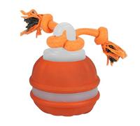 Jouet pour chien avec corde - Balle rechargeable par USB avec 3 modes | Accessoires pour animaux de compagnie, jouets à mâcher colorés pour le nettoyage des dents, l'exercice, le jeu