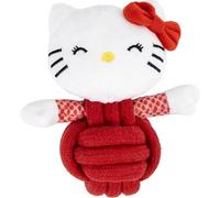 Jouet pour Chien avec Corde Hello Kitty Officielle et résistante / Accessoire interactif idéal pour mâcher, Tirer et Jouer avec Style Adorable et sûr