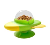 Jouet pour chien avec distributeur de friandises - Enrichissement cognitif 16 x 13,5 x 10 cm, ABS durable, design anti-ennui, avec distributeur de nourriture | Balle pour chiot à manger lentement pour