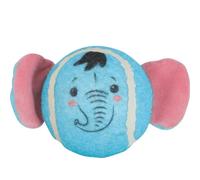 Jouet pour chien balle de tennis Zolux Elephant Bleu 7,5x5x6,5 cm