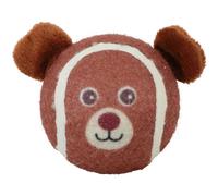 Jouet pour chien balle de tennis Zolux Ourson Marron 9,5x7,5x7,5 cm