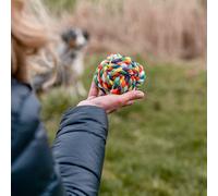 Jouet pour chien ballon avec des cordes Nobby Pet Multicolore 5 cm