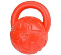 Love Story – Jouet ballon sonore avec poignée plastique D9 × H14 cm – Rouge