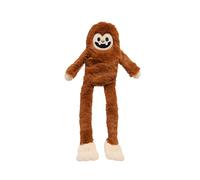 Jouet pour chien Bark Sasquatch Josh Deux couineurs, membres longs Whip-N-Flip, son froissé, jouet en peluche pour chiens