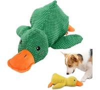 Jouet Pour Chien Canard Apaisant, Canard Apaisant Pour Chien Doux Avec Couineur Doux, Jouet Pour Chien Canard Charlatan, Jouet Pour Chien Canard Jaune Pour Chiens De Grande Et Petite (Vert, L)