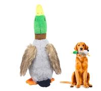Jouet Pour Chien Canard En Peluche - Canard Sauvage Réaliste Et Couinant | Jouet À Mâcher Dentaire Durable - À Morsure Couinante - Pour Mâcheurs Agressifs, Petits, Moyens Et Grands Chiens, Chio