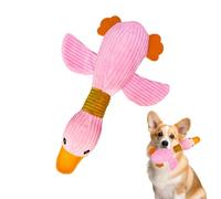 Jouet pour chien canard - Jouet grinçant pour chien, jouet de nettoyage des dents de chien amusant, jouet à mâcher doux pour chien, fournitures pour animaux de compagnie, jouet sonore interactif, pour
