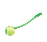 Jouet pour chien catapulte lanceuse de balles de tennis Duvoplus Vert 10x6x62 cm
