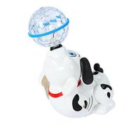 Jouet pour chien chantant dansant, chien dansant cascadeur interactif pour ,Jouets électroniques pour animaux de compagnie Chiens dirigeant le bal avec musique et lumière | Chiot cascadeur électroniqu