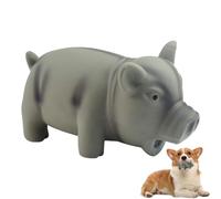 Jouet pour Chien Cochon Couinant - Jouet De Cochon Qui Grogne Et Grogne | Piège En Caoutchouc Durable Chew Toyyy | Ensemble De Jouets Interactifs pour Chien - Petits, Moyens Et Chiots