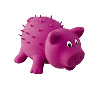 Jouet pour chien cochon en latex Nobby Pet Rose 11 cm