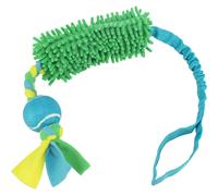 Jouet pour chien cordon élastique pour tracter avec balle de tennis Trixie Bleu TU