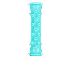 Jouet pour Chien de Compagnie Tige de Dent Molaire Brosse à Dents de Nettoyage en Profondeur Colorée pour L'entraînement de Chien Jouant 15cm (Lac Bleu)
