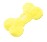 Jouet pour chien de luxe : forme d'os doux, coussin de morsure de chiot | Vocal Chew Treat, remplissage de cris durable, jouet de dressage pour chien pour le nettoyage des dents