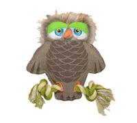 Jouet pour chien Duvoplus Hibou Canvas Beige 20x18x6 cm