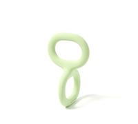 Earth Rated Tug of War Jouet interactif à Tirer pour Chien Adulte et Chiot - Prise en Main Ergonomique - Caoutchouc Naturel - Taille S - Vert