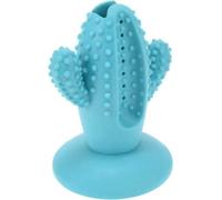 Jouet pour chien en caoutchouc avec ventouse 10,5x9,5x13,8cm cactus