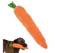 Jouet pour Chien en Carotte géante, Peluche Solide de 29 Pouces avec couineur et bruissement, Jouets à mâcher Contre l'ennui pour Chiens Petits, Moyens et Grands L