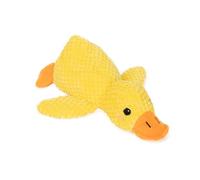Jouet pour chien en forme de canard avec son - Jouet à mâcher doux et sûr sans odeur, dispositif interactif anti-stress pour la maison