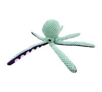 Jouet pour chien en forme de pieuvre - Compagnon couineur à mâcher en peluche - Accessoire de jeu interactif - Jouet de dentition doux - Idéal pour la zone d'entraînement intérieure, le bord de la