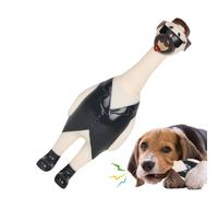 Jouet pour chien en forme de poulet hurlant - Jouet molaire à mâcher pour chien, petit jouet en caoutchouc qui crie pour chiens de petite et moyenne taille, amoureux des chiens