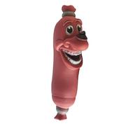 Jouet pour chien en forme de saucisse - Entraîneur couineur robuste à mâcher, jouet dentaire interactif | Accessoire de jeu durable pour chiots chiens de taille moyenne, petite et grande races