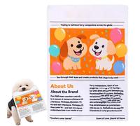 Jouet pour chien en journal bruissant,interactif lavable résistant aux morsures | Jouet Pour Chien Papier Froissé | Convient Aux Petites, Moyennes et Grandes Races, Entraînement à la Mastication Anti-