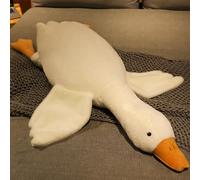 Jouet pour chien en peluche de canard, grands canards apaisants pour chiots blancs | Jouet pour chien canard blanc pour soulager l'ennui, stimulation mentale, jeu en intérieur et en extérieur