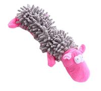 Jouet pour chien en peluche dur - mâcher rempli de squeaker, un ami de jeu doux mais durable | Mailleur agressif pour les petits chiens moyens moyens, le remorqueur intérieur interactif, la récupérati