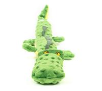 Jouet pour chien en peluche Gloria Dogmonsters Vert 100 % polyester Crocodile 65 x 5 x 6 cm