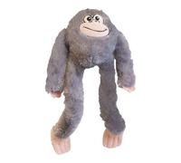 Jouet pour chien en peluche Gloria Iwazaru 11 x 44 x 45 cm Singe Gris