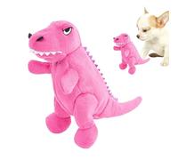 Jouet pour chien en peluche grinçant, jouets pour chiens en peluche - Jouet de dentition interactif en peluche pour chien dinosaure debout | Nettoyage des dents, morsure résistante, attrayant pour chi