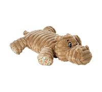 Jouet pour chien en peluche Hunter Huggly Amazonas Marron Coton Hippopotame