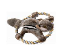 Jouet pour chien en peluche Hunter Wildlife Train Avec corde Écureuil (30 cm)